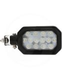 Luz de trabalho LED retangular 36W 3600Lm 10-30V IP67/IP6K9K compatível com Fendt, Case, Valtra, New Holland, Fiat