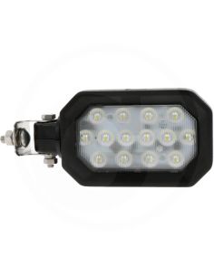 Phare de travail LED rectangulaire 36 W 3600 lm 10-30 V IP67/IP6K9K compatible avec Fendt, Case, Valtra, New Holland et Fiat