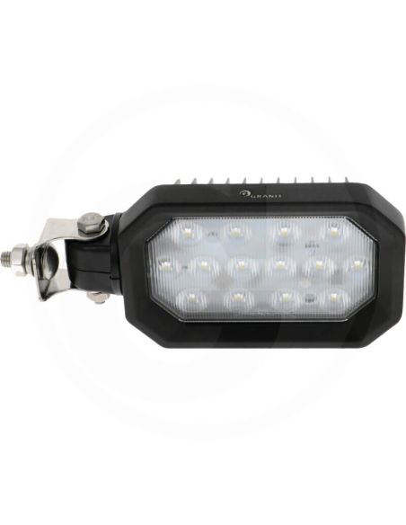 Phare de travail LED rectangulaire 36 W 3600 lm 10-30 V IP67/IP6K9K compatible avec Fendt, Case, Valtra, New Holland et Fiat