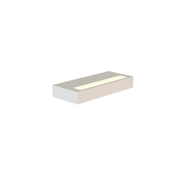 Aplique LED de pared rectangular luz arriba y abajo CONIL, blanco, 20W 1620Lm, CCT Dimmable, 24cm