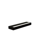Aplique LED de pared rectangular luz arriba y abajo CONIL, negro, 30W 2480Lm, CCT Dimmable, 39cm