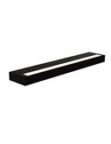 Aplique LED de pared rectangular con luz hacia arriba CONIL, negro, 40W 2480Lm, CCT Dimmable, 52cm