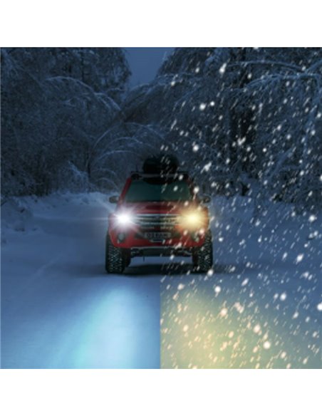 Bombilla LED LEDriving HL ALLSEASON H4 con CANbus integrado, 64193DWALL-2HB , 12V