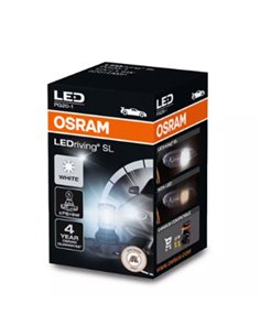 Bombilla LED compatible con LEDriving SL PG20-1 (≜ PS19W), 6000K , 1,6W, 5201DWP-1BL