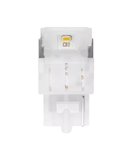Pack de 2 bombillas LED intermitentes compatible para el WY21W LEDriving® SL WX3x16d, Amber ,1,3W, 7504DYP-2BL