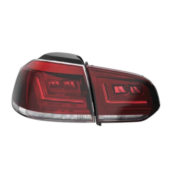 Feux arrière LED LEDriving® pour VW Golf VI (2008-2012), lot de 2 LEDTL102-CL