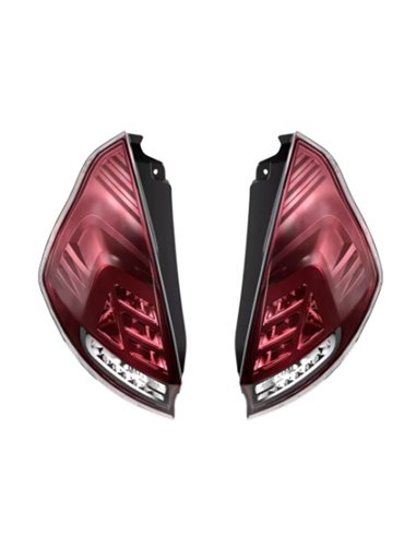 Faros LED traseros LEDriving para Ford Fiesta MK7 (2013-2017), Pack 2 LEDTL101-CL