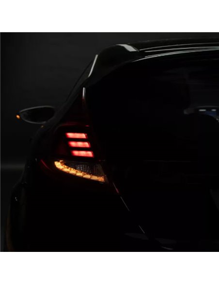 Lanternas traseiras LED LEDriving para Ford Fiesta MK7 (2013-2017), pacote com 2 LEDTL101-CL