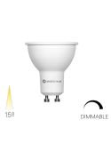 Ampoule LED étroite à intensité variable GU10 7 W GU10 – Haz ultra-focale 15º – 2700 K ou 3000 K