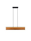Lámpara de techo lineal KALEA madera natural 39W 4800lm 3000K IP20