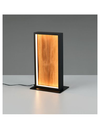 Lámpara de sobremesa LED KALEA madera natural 10,5W 1150lm 3000K IP20