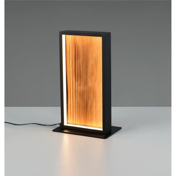 Lámpara de sobremesa LED KALEA madera natural 10,5W 1150lm 3000K IP20