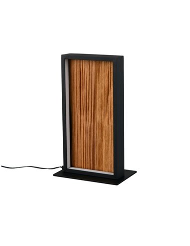 Lámpara de sobremesa LED KALEA madera natural 10,5W 1150lm 3000K IP20