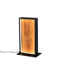 Lámpara de sobremesa LED KALEA madera natural 10,5W 1150lm 3000K IP20