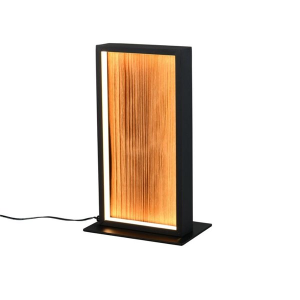 Lámpara de sobremesa LED KALEA madera natural 10,5W 1150lm 3000K IP20