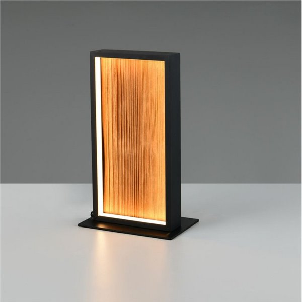 Lámpara de sobremesa LED KALEA madera natural 10,5W 1150lm 3000K IP20