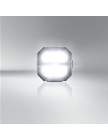 Luminária de Proximidade LED LEDriving® Cube PX2500 Quadrada Ultra Larga, LEDPWL 101-UW, Feixe de 55 m, 6000 K, 27 W, 12/24 V