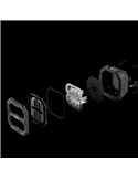 Faro LED cuadrado de proximidad LEDriving® Cube PX2500 Ultra Wide, LEDPWL 101-UW, alcance 55m, 6000K, 27W, 12/24V
