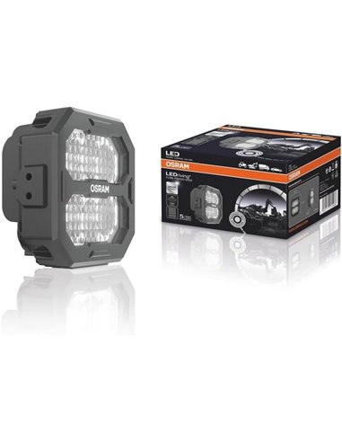 Faro de trabajo LED cuadrado LEDriving® Cube PX2500 Wide (ancho), LEDPWL 104-WD, alcance 45m, 6000K, 27W, 12/24V