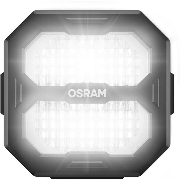 Projecteur de travail LED carré large LEDriving® Cube PX2500, LEDPWL 104-WD, faisceau de 45 m, 6 000 K, 27 W, 12/24 V