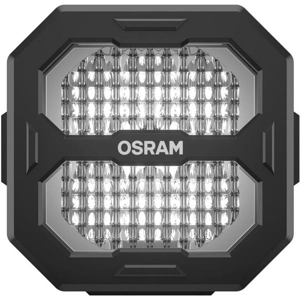 Projecteur de travail LED carré large LEDriving® Cube PX3500, LEDPWL 105-WD, faisceau 55 m, 6 000 K, 33 W, 12/24 V