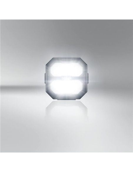 Faro de trabajo LED cuadrado LEDriving® Cube PX3500 Wide (ancho), LEDPWL 105-WD, alcance 55m, 6000K, 33W, 12/24V