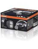 Luz de trabalho LED LEDriving® Cube PX4500 quadrada larga, alcance de 60 m, 6000 K, 45 W, 12/24 V