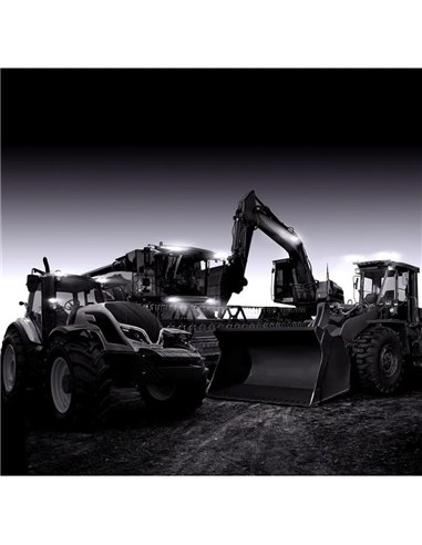 Projecteur de travail LED carré large LEDriving® Cube PX4500, portée de 60 m, 6 000 K, 45 W, 12/24 V