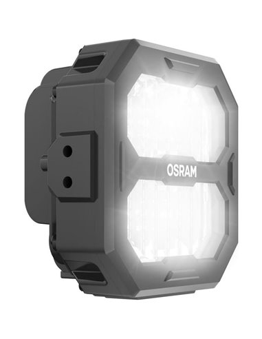 Faro de trabajo LED cuadrado LEDriving® Cube PX2500 Flood (extendido), LEDPWL 107-FL, alcance 80m, 6000K, 27W, 12/24V