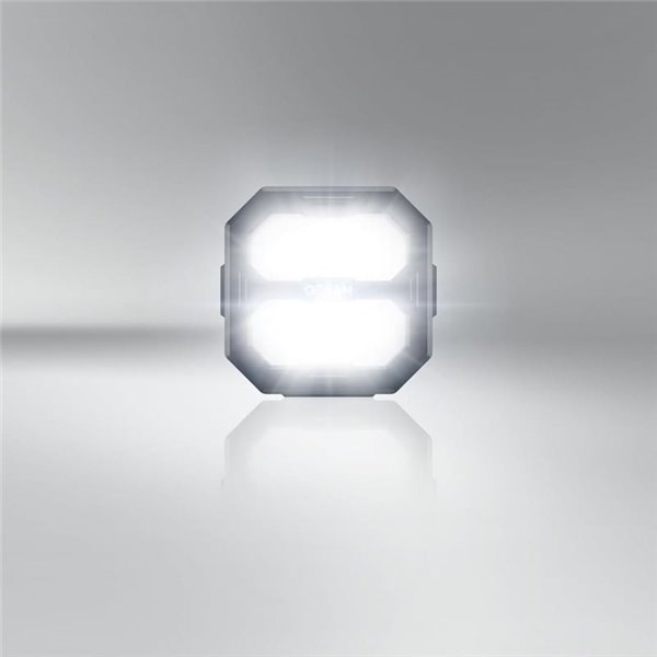 Faro de trabajo LED cuadrado LEDriving® Cube PX3500 Flood (extendido), LEDPWL 108-FL, 6000K, 33W, 12/24V