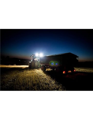 Faro de trabajo LED cuadrado LEDriving® Cube PX3500 Flood (extendido), LEDPWL 108-FL, 6000K, 33W, 12/24V