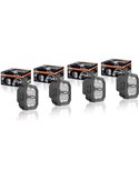 Faro de trabajo LED cuadrado LEDriving® Cube PX4500 Flood (extendido), LEDPWL 109-FL, 6000K, 45W, 12/24V