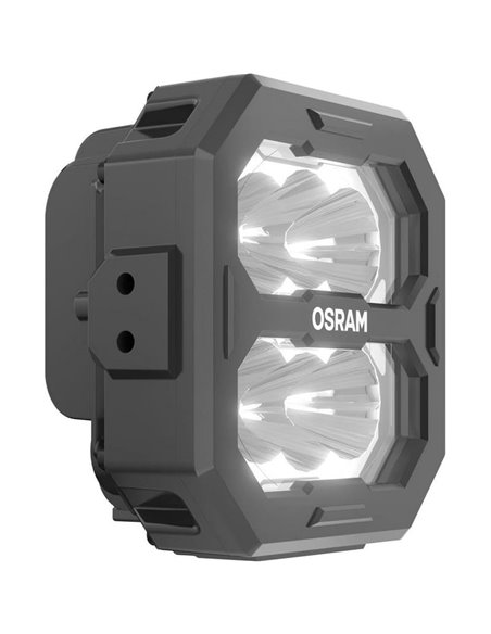 Faro LED largo alcance LEDriving® Cube PX2500 Spot (concentrado), LEDPWL 110-SP, 6000K, 27W, 12/24V