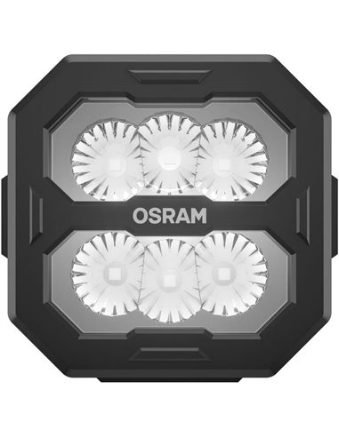 Faro LED largo alcance LEDriving® Cube PX2500 Spot (concentrado), LEDPWL 110-SP, 6000K, 27W, 12/24V