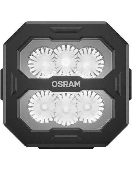 Faro LED largo alcance LEDriving® Cube PX2500 Spot (concentrado), LEDPWL 110-SP, 6000K, 27W, 12/24V