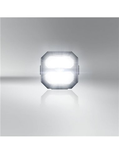 Farol LED de longo alcance LEDriving® Cube PX3500 Spot (concentrado), LEDPWL 111-SP, 6000K, 33W, 12/24V