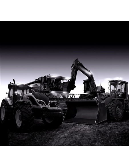 Farol LED de longo alcance LEDriving® Cube PX3500 Spot (concentrado), LEDPWL 111-SP, 6000K, 33W, 12/24V