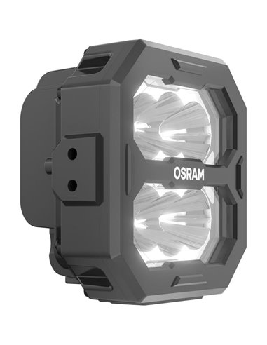 Farol LED de longo alcance LEDriving® Cube PX3500 Spot (concentrado), LEDPWL 111-SP, 6000K, 33W, 12/24V