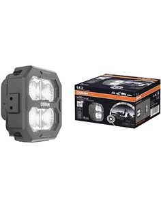 Luz de proximidade LED LEDriving® Cube PX1500 quadrada ultra larga, LEDPWL 113-UW, 6000K, 15W, 12/24V