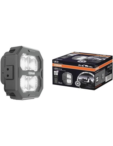 Luz de proximidade LED LEDriving® Cube PX1500 quadrada ultra larga, LEDPWL 113-UW, 6000K, 15W, 12/24V