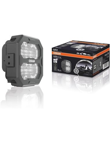 Luz de trabalho LED LEDriving® Cube PX1500 quadrada larga, LEDPWL 114-WD, 6000K, 15W, 12/24V