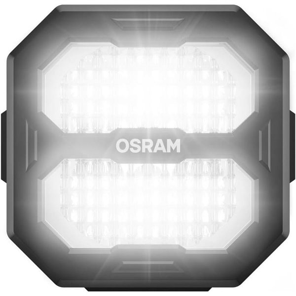 Luz de trabalho LED LEDriving® Cube PX1500 quadrada larga, LEDPWL 114-WD, 6000K, 15W, 12/24V