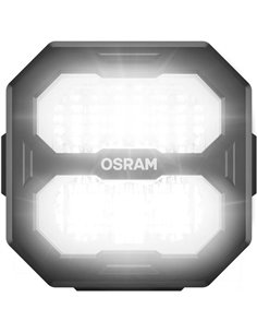 Faro de trabajo LED cuadrado LEDriving® Cube PX1500 Flood (extendido), LEDPWL 115-FL, 6000K, 15W, 12/24V 2