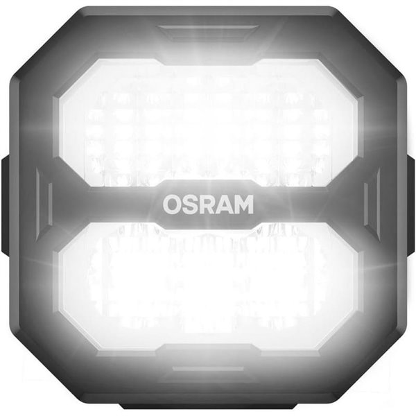 Faro de trabajo LED cuadrado LEDriving® Cube PX1500 Flood (extendido), LEDPWL 115-FL, 6000K, 15W, 12/24V