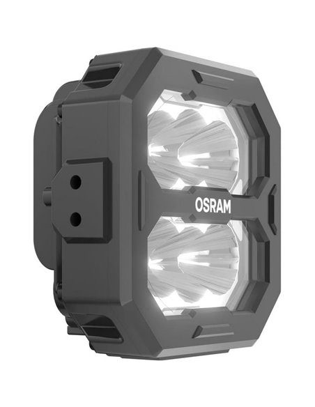 Farol LED de longo alcance LEDriving® Cube PX1500 Spot (concentrado), LEDPWL 116-SP, 6000K, 15W, 12/24V