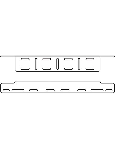 Soporte para matrícula AX y luces de conducción LEDriving® LICENSE PLATE BRACKET AX, LEDDL ACC 103