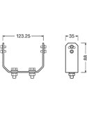 Kit de montajePX para trabajos pesados LEDPWL ACC102 Heavy Duty para faros LEDriving PX