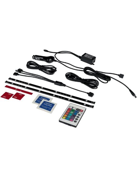 Kit base de Luces multicolor para interior de coche LEDambient® TUNING LIGHTS, sin Try Me