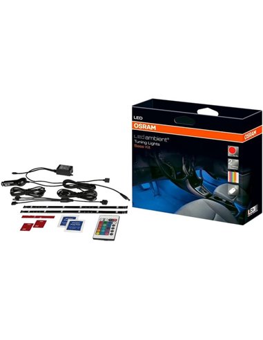 Kit base de Luces multicolor para interior de coche LEDambient® TUNING LIGHTS, sin Try Me