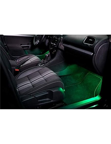 Kit de base d'éclairage intérieur de voiture multicolore LEDambient® TUNING LIGHTS, sans Try Me